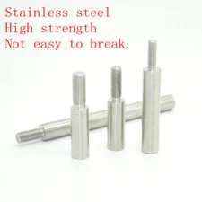 Stainless Steel M8/10/12 1.5/1.25 Shift Knob Extension Lever Gear Shifter Rod