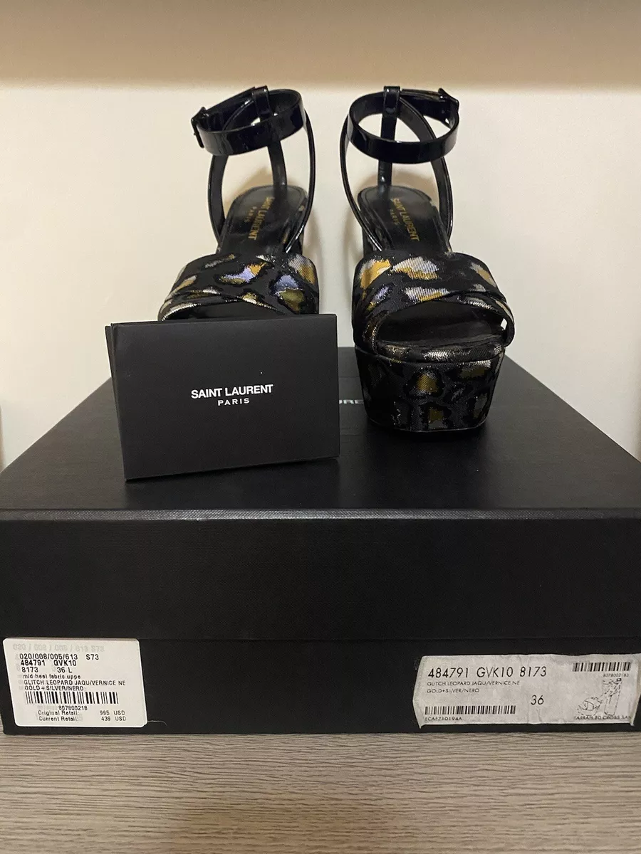 ysl farrah 80 sandal heel size 36 eBay