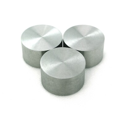 Pinewood Derby Car Tungsten Weight 3-pack | 2.8oz, 0.864'' dia. x 0.48'' long each