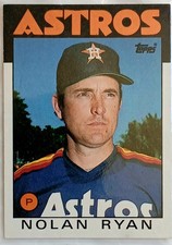 1986 Topps Nolan Ryan  MLB # 100