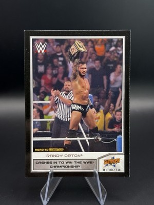 Randy Orton 2014 Topps WWE Road to Wrestlemania #34 Trading Card FREE SHIPPING