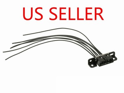 OBDII OBD2 Serial Port Harness Connector Pigtail Data Link For Jeep