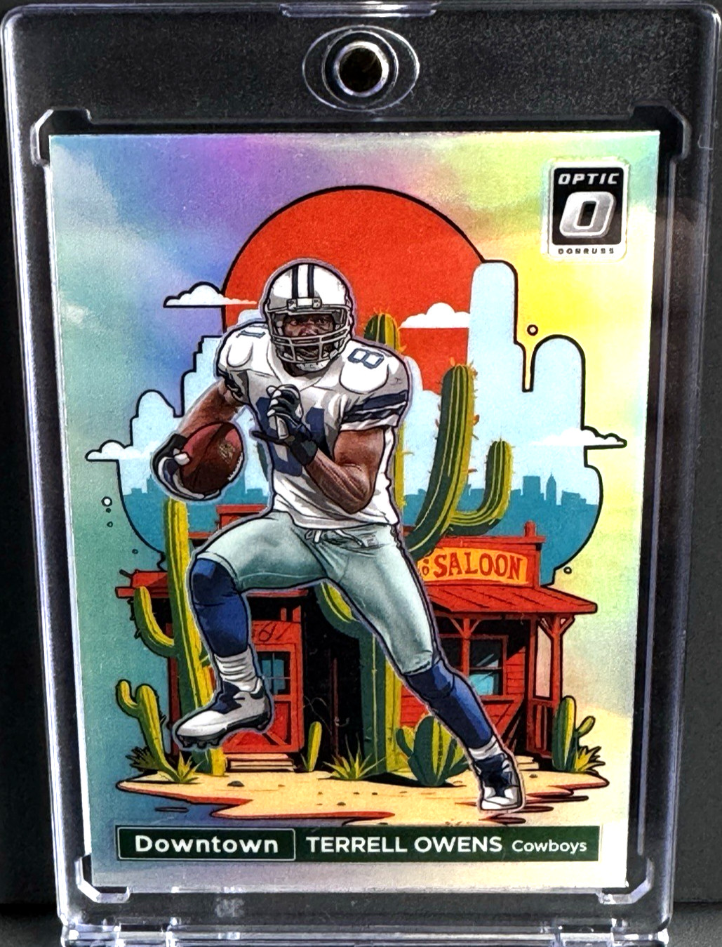 Terrell Owens - 2024 Panini Donruss Optic - DOWNTOWN! #8  CASE HIT! RARE!