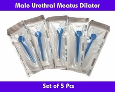 Sterile Meatal Dilator Male Adult Penile Uretheral Meatus Pack OF 5 Pieces