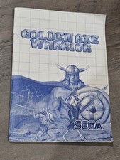 Sega Master System Golden Axe Warrior Complete In Box USA Version TESTED