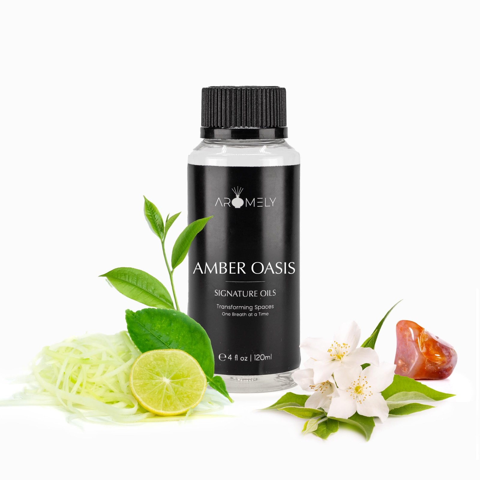 Diffuser Oil Amber Oasis a Sophisticated Blend of Green Tea,