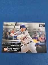 2020 Topps Empire State Award Winners #ESAW-24 Pete Alonso Mets BASEBALL Card 1K