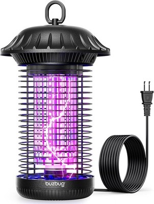 Buzbug LED Bug Zapper Indoor Outdoor, Up to 50000 Hrs Lifespan Lamp, Energy Savi
