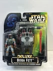 Vintage Kenner Star Wars POTF Action Figure Deluxe Boba Fett with Rocketpack NEW