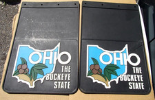 Pair Ohio Truck Mud Flaps Splash Guards 12 X 18 New A13 Pair Ohio Truck Mud Flaps Splash Guards 12 X 18 New A13