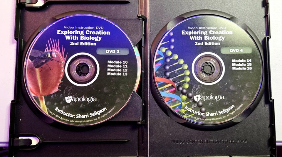 Apologia Exploring Creation With Biology DVD Daily Lesson Plans By Jay L. Wile - Image 4 of 4