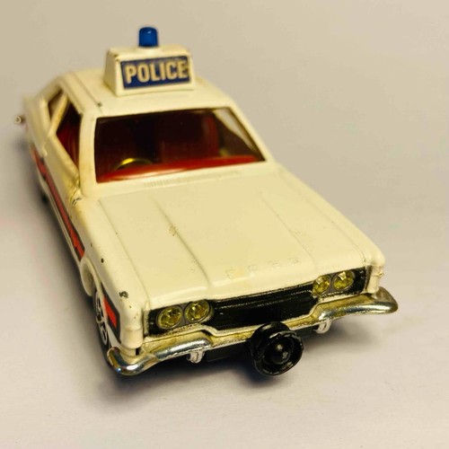 Corgi Toys Whizzwheels #402 Ford Cortina GXL Police Car - Original Vtg (ref39) - Picture 6 of 7