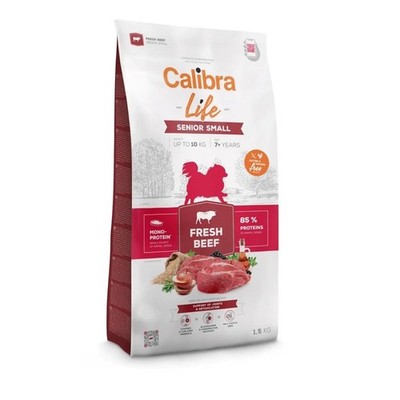 8595706701396 CALIBRA Dog Life Senior Small Fresh Beef - trockenfutter für Hunde