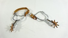Pair of Youth Kids Western Pretend Cowboy Horse Riding Spurs