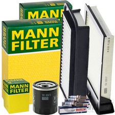 MANN FILTER  INSPEKTIONSPAKET passend für TOYOTA AYGO B1 1.0 68 PS BIS BJ 04.11