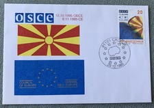 Macedonia Makedonija 1995 - OSCE cover Skopje