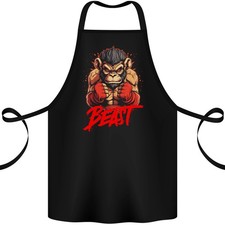 Premier PR102 Tabier Body Bib Muay Thai MMA Coton Bio 100% Noir 1 Taille