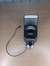 Canon Speedlite 420EX Shoe Mount Flash tested Battery box Clean Cable