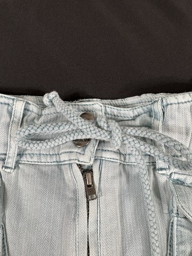 Free People Women Green Cargo Cut Off Shorts Size XS - Picture 7 of 13