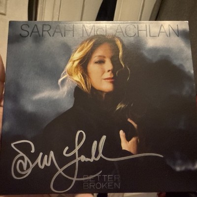 Sarah McLachlan Better Broken CD 2026 Tour Autographed
