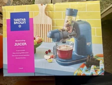 Electric Masticating Juicer Dark Teal Blue - Tabitha Brown