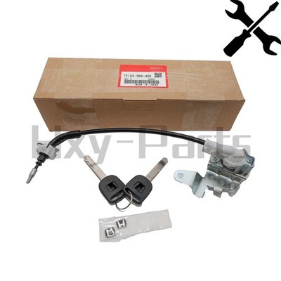 OEM NEW 72185-SNA-A01 For Honda CIVIC 06-11 Driver Door Lock Cylinder & 2 Keys
