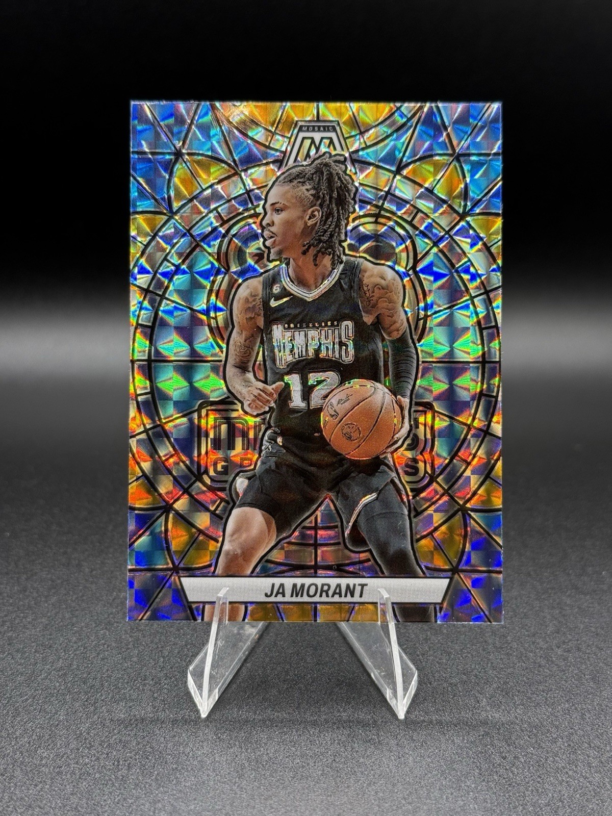2022-23 Panini Mosaic - Stained Glass Ja Morant #5