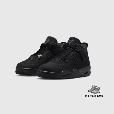 Nike Air Jordan 4 Retro Black Cat GS (2025) 35.5 - 38.5 IB4171-010 24h Versand✅