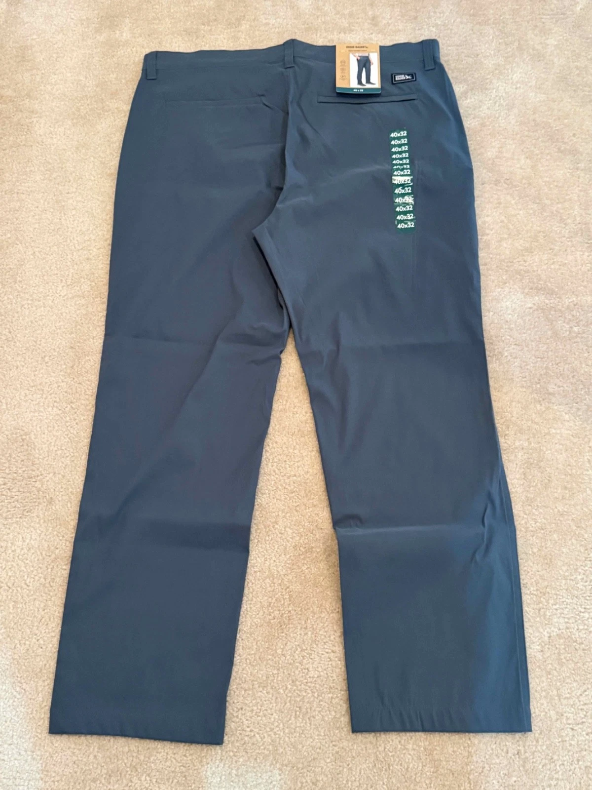 Eddie Bauer Tech Chino Pant Mens Sz 40/32 Blue New with Tags
Opens in a new window or tab