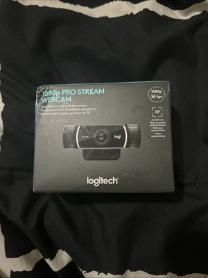 Logitech 1080p Pro Stream Webcam for HD Video Live Streaming 30 FPS