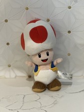 Super Mario Bros Toad 8" Koopa Plush Stuffed Animal Doll Toy Little Buddy 2017