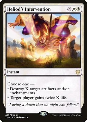 Heliod's Intervention - #19 - Theros Beyond Death - NM MTG