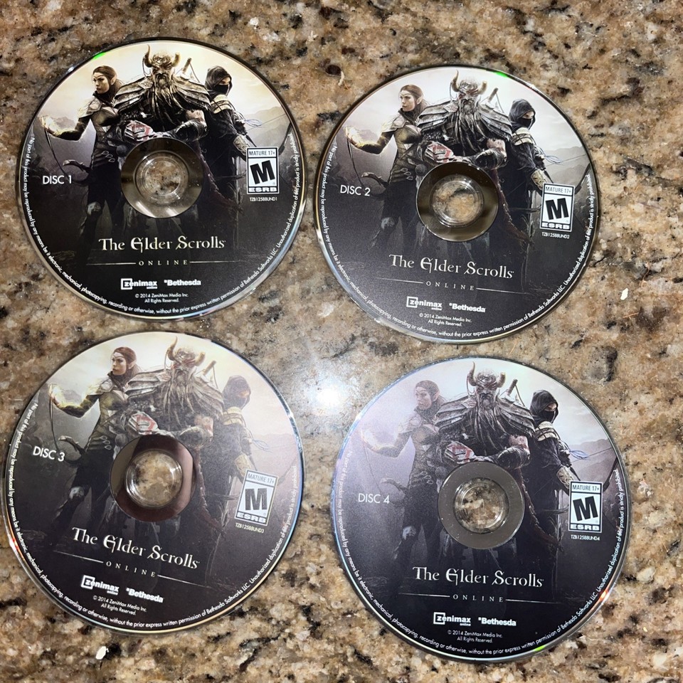 The Elder Scrolls Online PC Game Windows Mac Bethesda Softworks ...