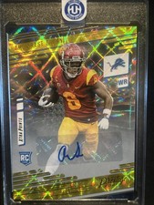 2021 Panini Prestige - Rookies Amon-Ra St Brown #234 Xtra Points Gold Signatures