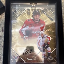 Ryan Leonard Rookie Autographed Emanate Card Washington Capitals Fanatics /50