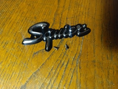 Squier Squire Fender Verstärker Gitter Logo Abzeichen Emblem Original 4,5'' 11cm