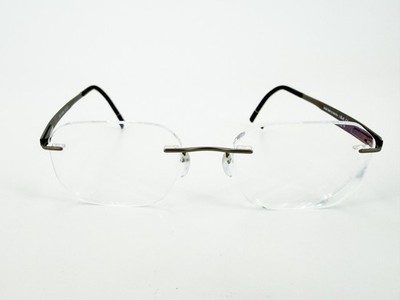 Silhouette 5555 Eyeglasses FRAMES 6560 Pewter Gray ..[]19  display picture 2