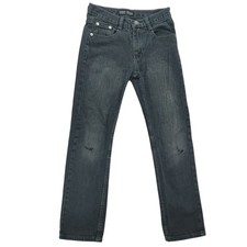 Tuff Gear Jeans Black Cowboy Denim Jean with Flap Back Pockets Size 10 READ