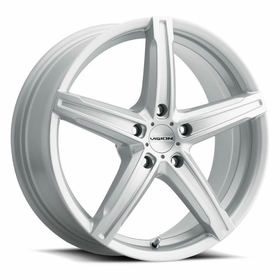 Juego 4 llantas 16" Vision Street 469 Boost Silver 16x7 5x4,5 (5x114,3) 38 mm Foto 2 de 4
