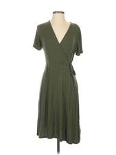 Amazon Essentials Women Green Casual Dress S
