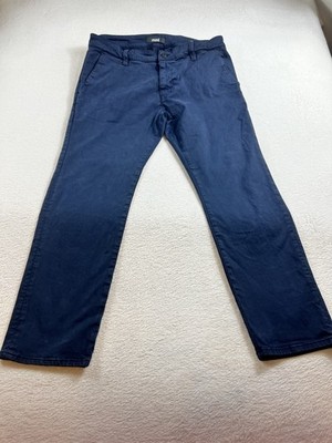Mavi Jeans Pants Mens 35x30 Dark Blue Navy Johnny Slim Leg Chino Khakis EUC