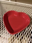 Fiestaware Heart Dish