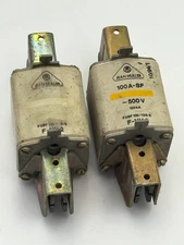 Jean Müller | 100A SF |  Fuse Set | 500 V | 100 A| Made in Germany ( Pack Of 2 )