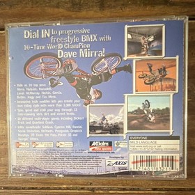 Acclaim Dave Mirra Freestyle BMX Sega Dreamcast Deportes BMX Juego Clasificado E NTSC-U/C