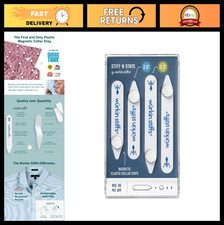 Magnetic Plastic Collar Stays - Stiff-N-Stays Inserts for Perfect Collar Fit