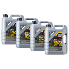 Liqui Moly Top Tec 4100 5W-40 Fully Synthetic Low Friction Engine Oil 5L X4 8.60 per litre