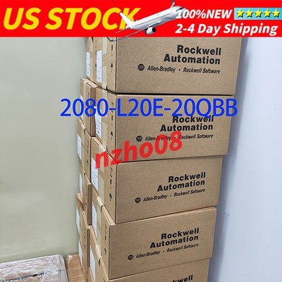 Allen Bradley 2080-L20E-20QBB Ethernet I/P Controller New Sealed Free Shipping