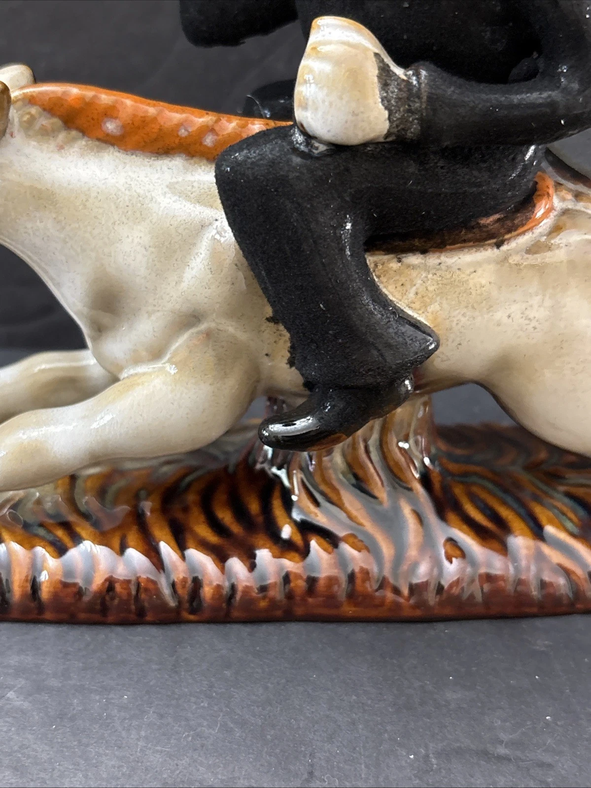 Yankee Candle Boney Bunch Ghost Rider Headless Horseman Votive Holder 2010 Rare image 4