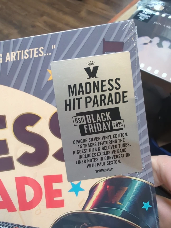 MADNESS HIT PARADE Silver Vinyl LP Record Store Day Black Friday 2025 - Image 3 of 3