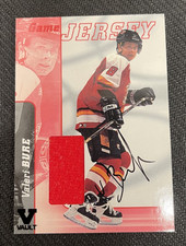 2000 IN THE GAME VALERI BURE GAME JERSEY AUTO PATCH #ed /10